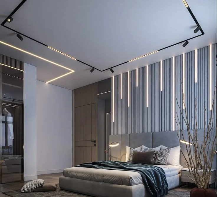 Тихие стены с подсветкой